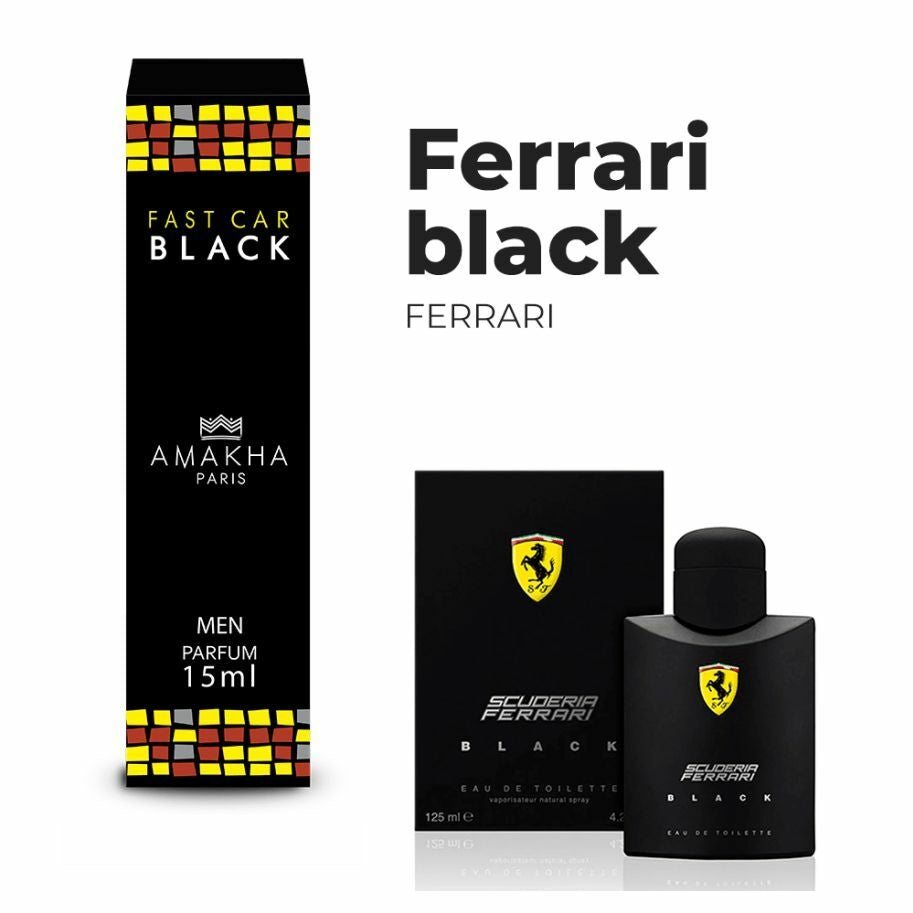 Ferrari Black - Fast Car Amakha Paris