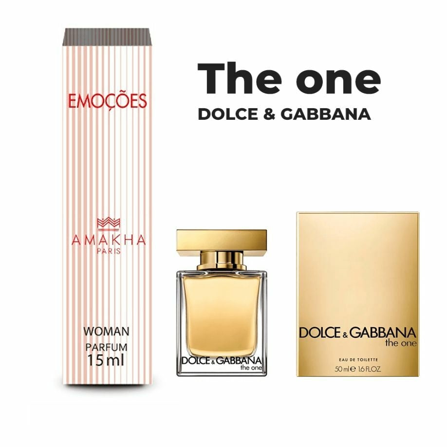 The One Dolce & Gabbana - Emoções Amakha Paris
